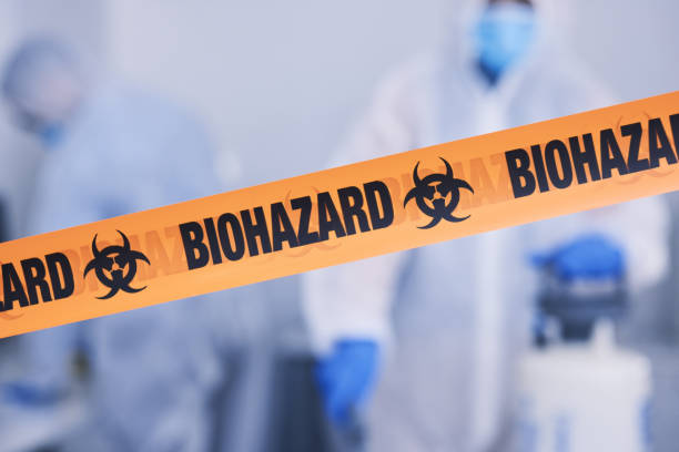 Professional Hoarding Cleanup technician working in Montague, MI